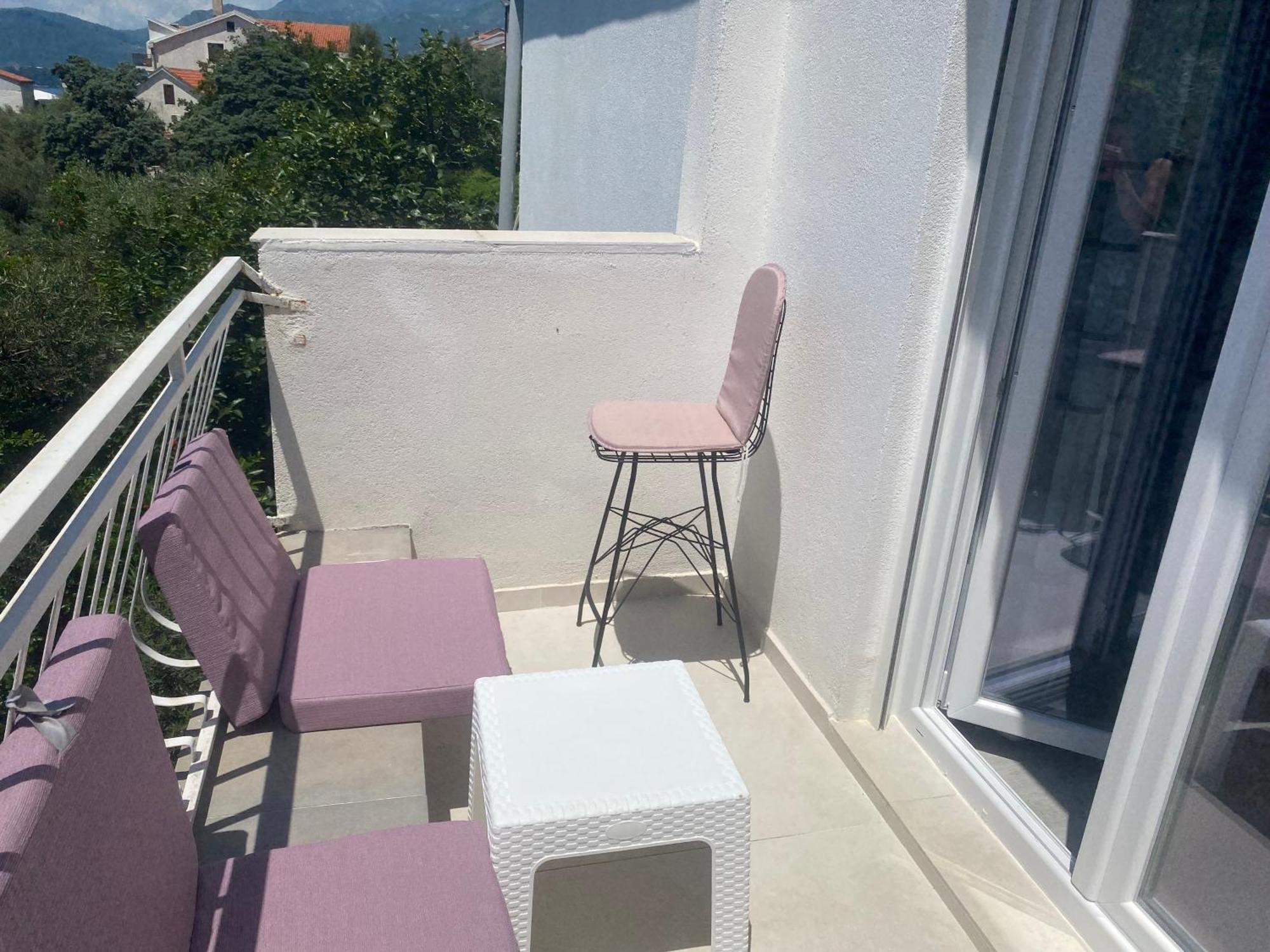 Apartman Lara Sveti Stefan Buitenkant foto