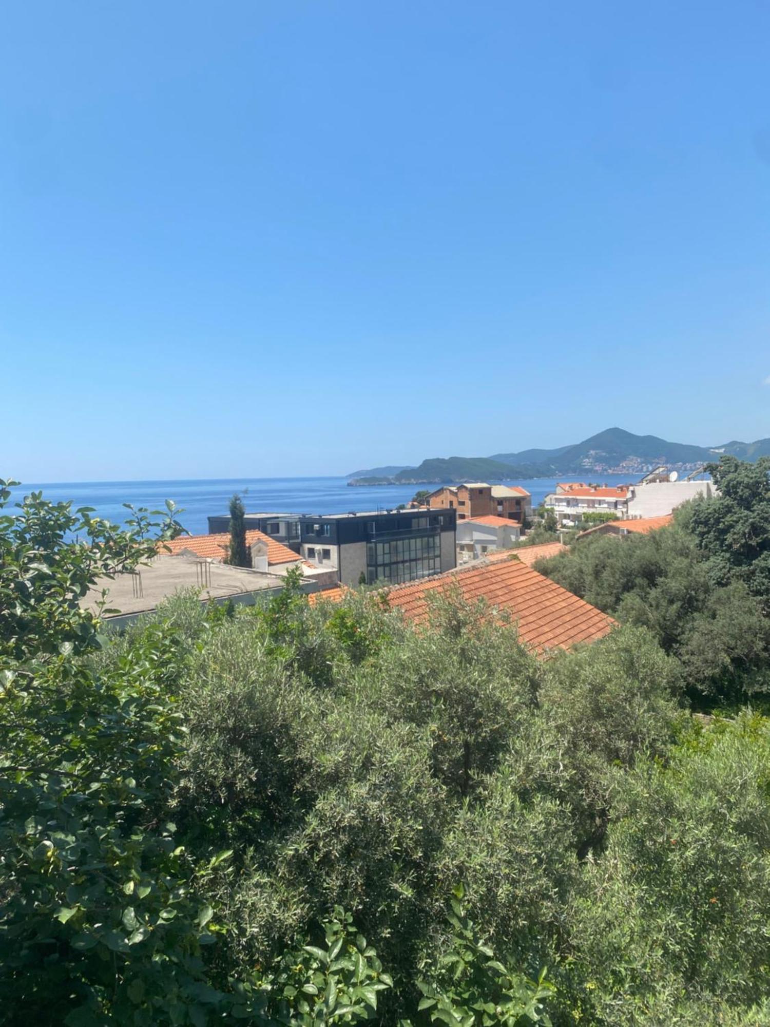 Apartman Lara Sveti Stefan Buitenkant foto