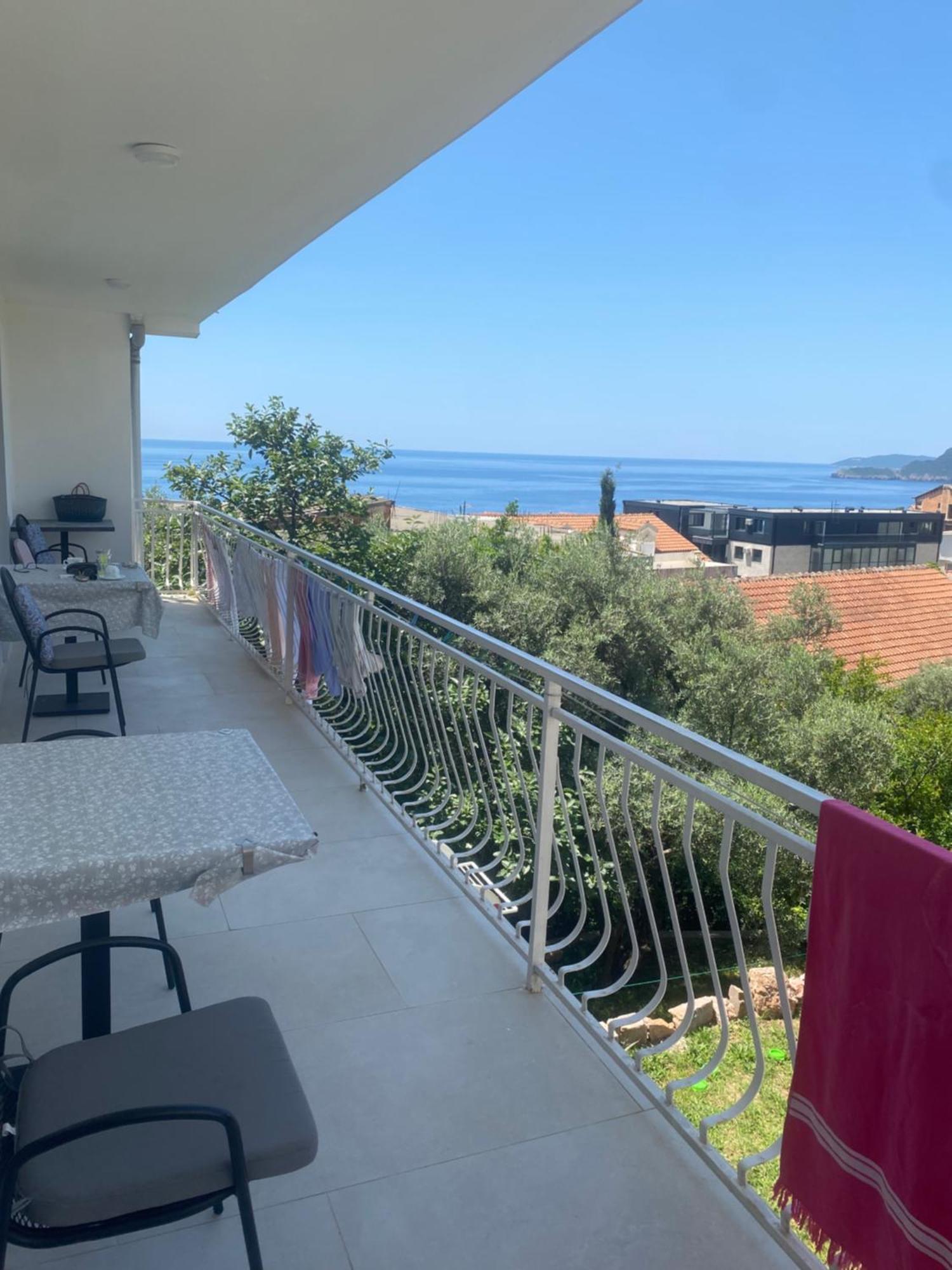 Apartman Lara Sveti Stefan Buitenkant foto
